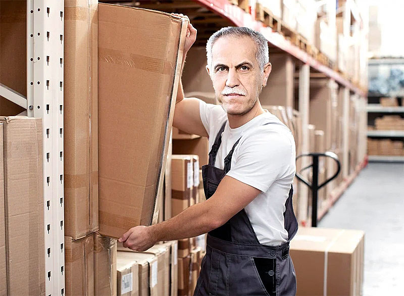 O Porządki na magazynie Prezes SOLORZ dba osobiście w każdy pierwszy czwartek miesiąca, poświęca tej pracy wiele wysiłku i pomyślunku